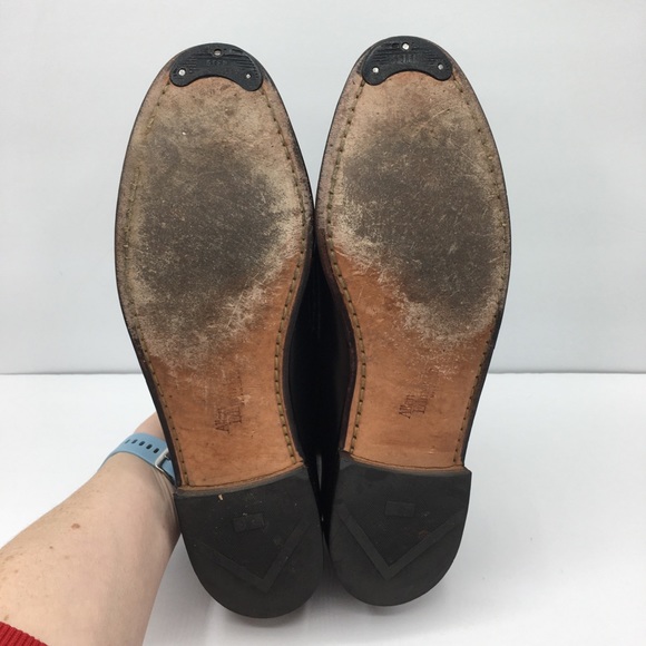 Allen Edmonds Newcomb Black/Brown Calfskin Loafers Size 11B Men’s main image 12